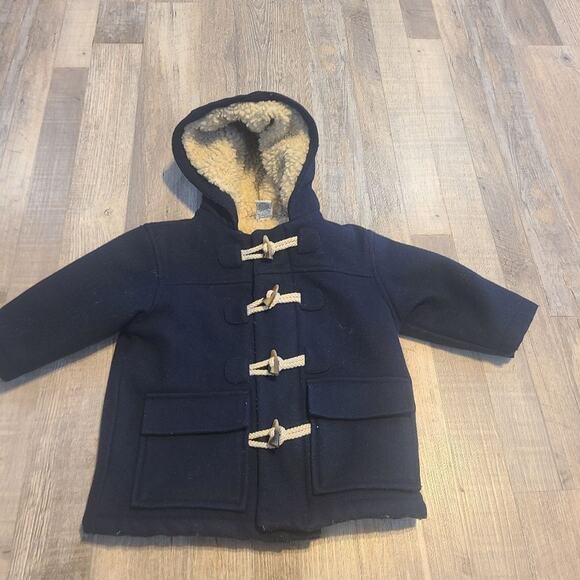 Baby Gap toddler 18-24 months navy blue coat - Picture 1 of 8
